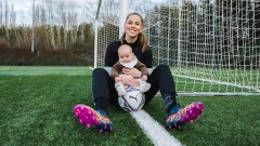 彪马旗下运动员Sara Bjrk在生子后于上周末回归精英级别足球赛事